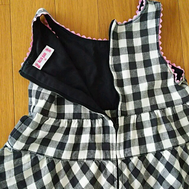 mezzo piano(メゾピアノ)の専用☆未使用☆メゾピアノ♪100センチ☆ワンピ キッズ/ベビー/マタニティのキッズ服女の子用(90cm~)(ワンピース)の商品写真