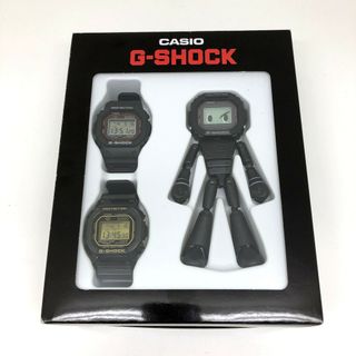 ジーショック(G-SHOCK)のG-SHOCK ジーショック CASIO カシオ 腕時計 GSET-30-1JR ブラック デジタル 30周年記念 スペシャルボックス フィギュア付き(腕時計(デジタル))