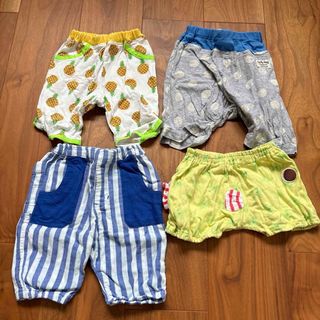 キッズズー(kid’s zoo)のkids zoo ハーフパンツ4枚セット(パンツ)