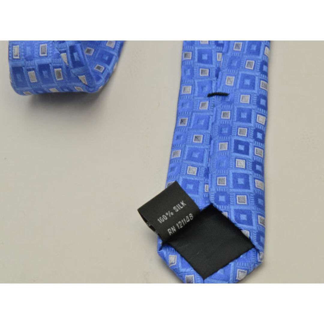 Michael Kors(マイケルコース)のマイケルコース MICHAEL KORS ネクタイ シルク ブルー メンズ u_s F-NK701 メンズのファッション小物(ネクタイ)の商品写真