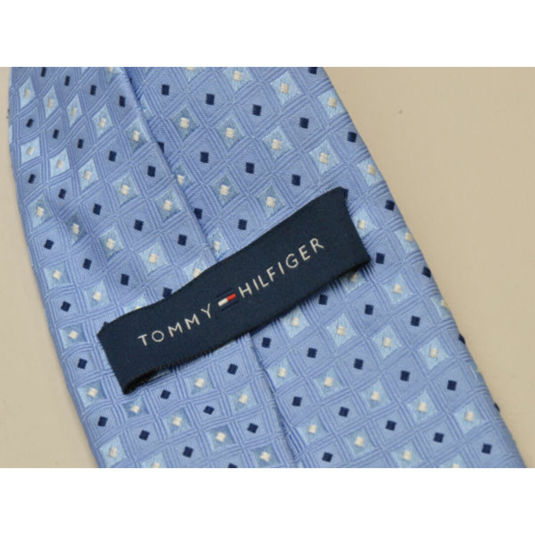 TOMMY HILFIGER(トミーヒルフィガー)のトミーヒルフィガー TOMMY HILFIGER ネクタイ シルク ブルー メンズ u_s F-NK704 メンズのファッション小物(ネクタイ)の商品写真