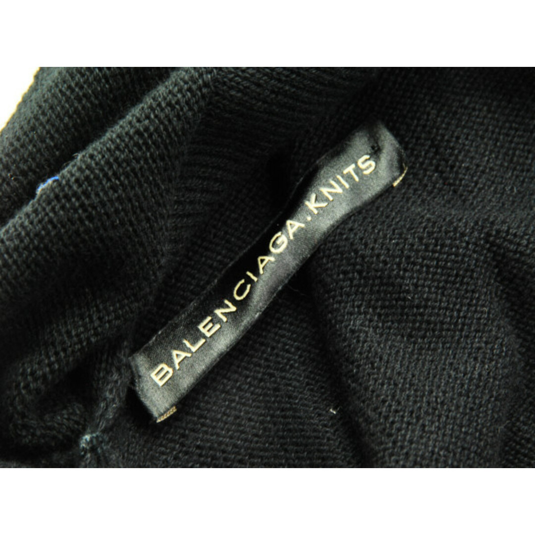 Balenciaga(バレンシアガ)のバレンシアガ BALENCIAGA カットソー 38サイズ ブラック レディース F-S1808 レディースのトップス(Tシャツ(半袖/袖なし))の商品写真