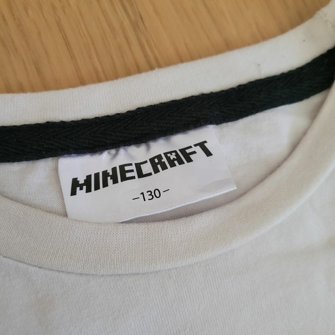 Minecraft(マインクラフト)の130cm　夏服　男の子　半袖Tシャツ　2枚セット キッズ/ベビー/マタニティのキッズ服男の子用(90cm~)(Tシャツ/カットソー)の商品写真