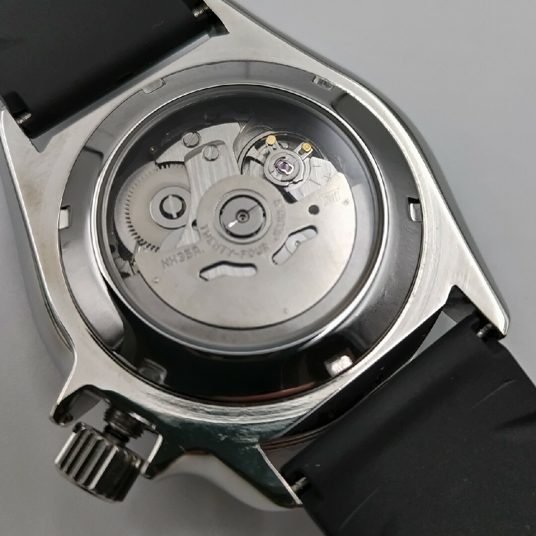 新品カスタムSEIKOMOD 42mmSKX黒サブGS文字盤NH35機械式 メンズの時計(腕時計(アナログ))の商品写真
