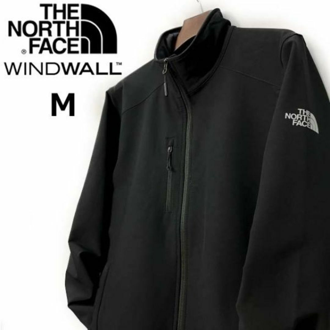 THE NORTH FACE(ザノースフェイス)のノースフェイス フルジップ トラックジャケット US 撥水(M)黒 180915 メンズのジャケット/アウター(その他)の商品写真