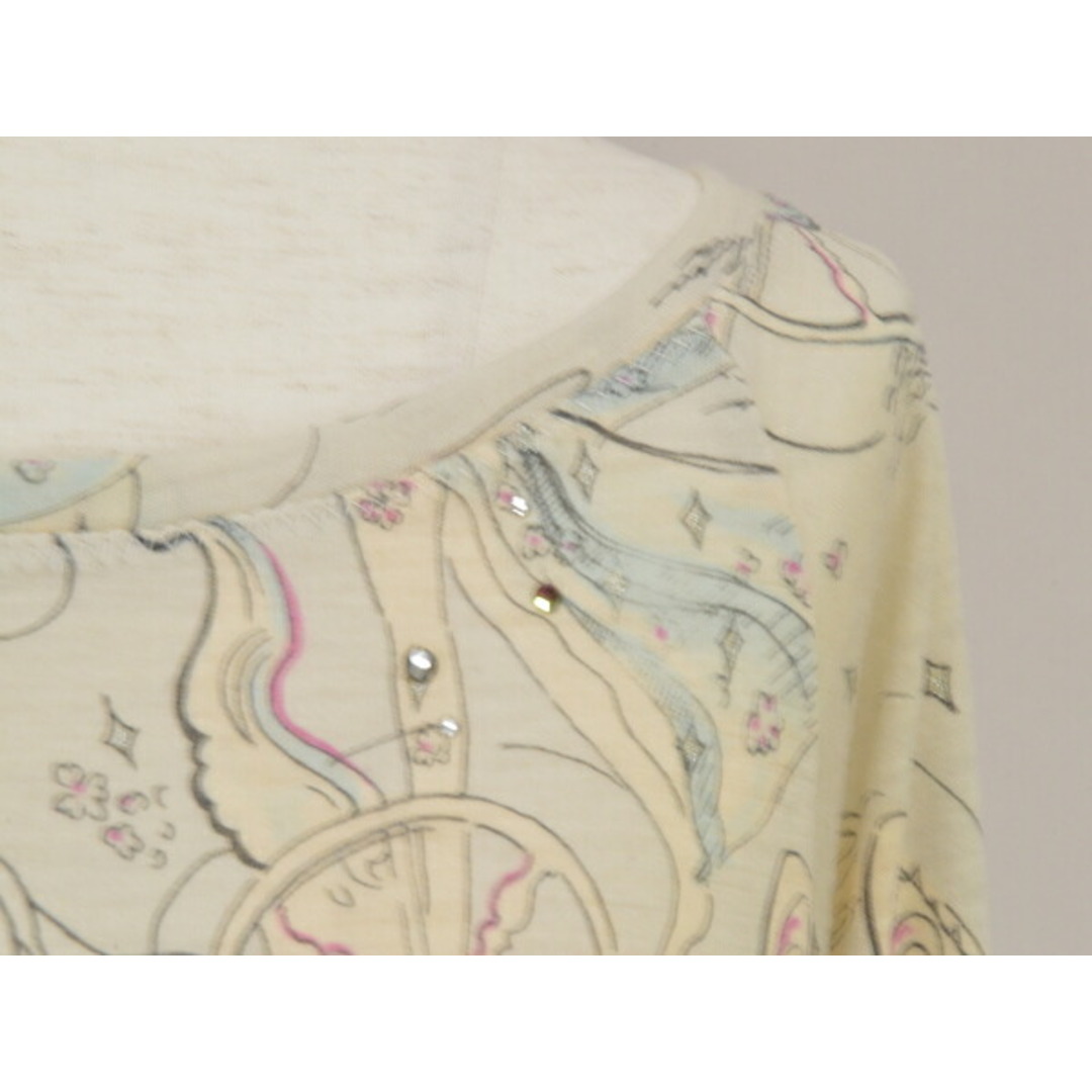 TSUMORI CHISATO(ツモリチサト)のツモリチサト TSUMORI CHISATO ロンT カットソー 2サイズ ライトベージュ レディース j_p s_z F-S3229 レディースのトップス(Tシャツ(半袖/袖なし))の商品写真
