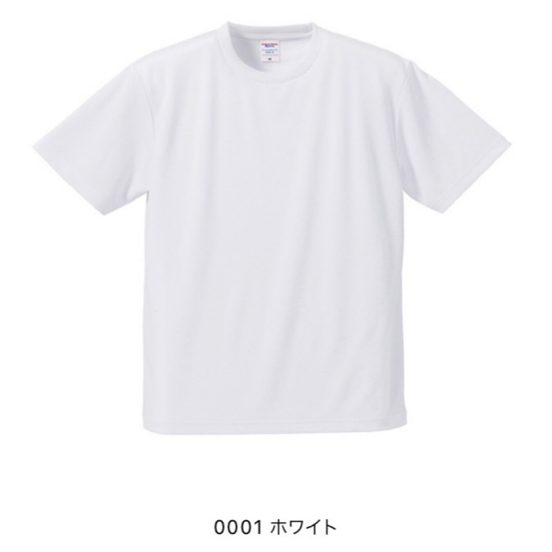 UnitedAthle(ユナイテッドアスレ)の【ユナイテッドアスレ】新品未使用 4.1ozドライアスレチック Tシャツ 白 L メンズのトップス(Tシャツ/カットソー(半袖/袖なし))の商品写真