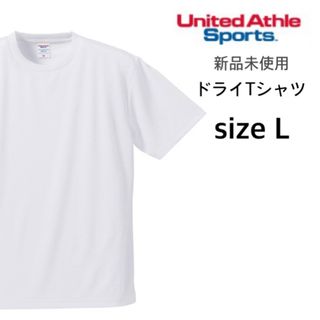 UnitedAthle - 【ユナイテッドアスレ】新品未使用 4.1ozドライアスレチック Tシャツ 白 L