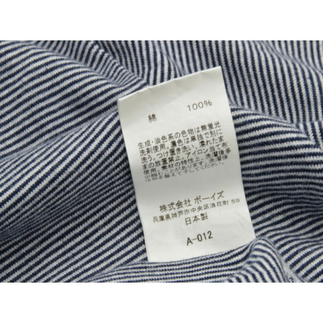 ORCIVAL(オーシバル)のTN オーシバル ORCIVAL 18S-HS-002 RC-9097 ボーダー 半袖 Tシャツ/カットソー 4サイズ ネイビー×ホワイト メンズ F-S3659 メンズのトップス(Tシャツ/カットソー(半袖/袖なし))の商品写真