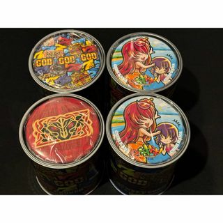 ミリオンゴッド ハーデス 沖ドキ 貯金箱 缶バッジ 貯金缶 ユニマーケット(パチンコ/パチスロ)