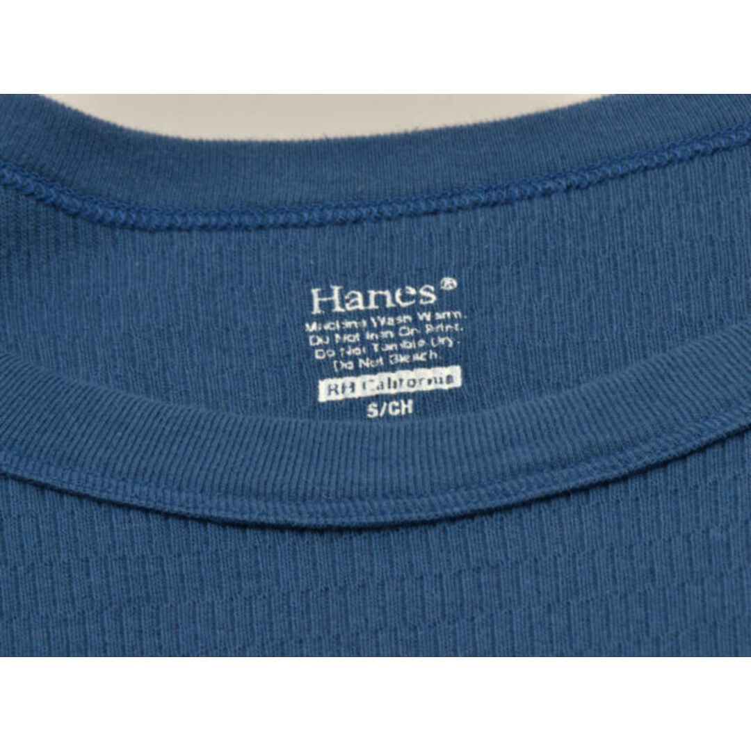 Ron Herman(ロンハーマン)のロンハーマン Ron Herman ヘインズ Hanes 長袖 カットソー Sサイズ ブルー レディース F-S3941 レディースのトップス(Tシャツ(半袖/袖なし))の商品写真