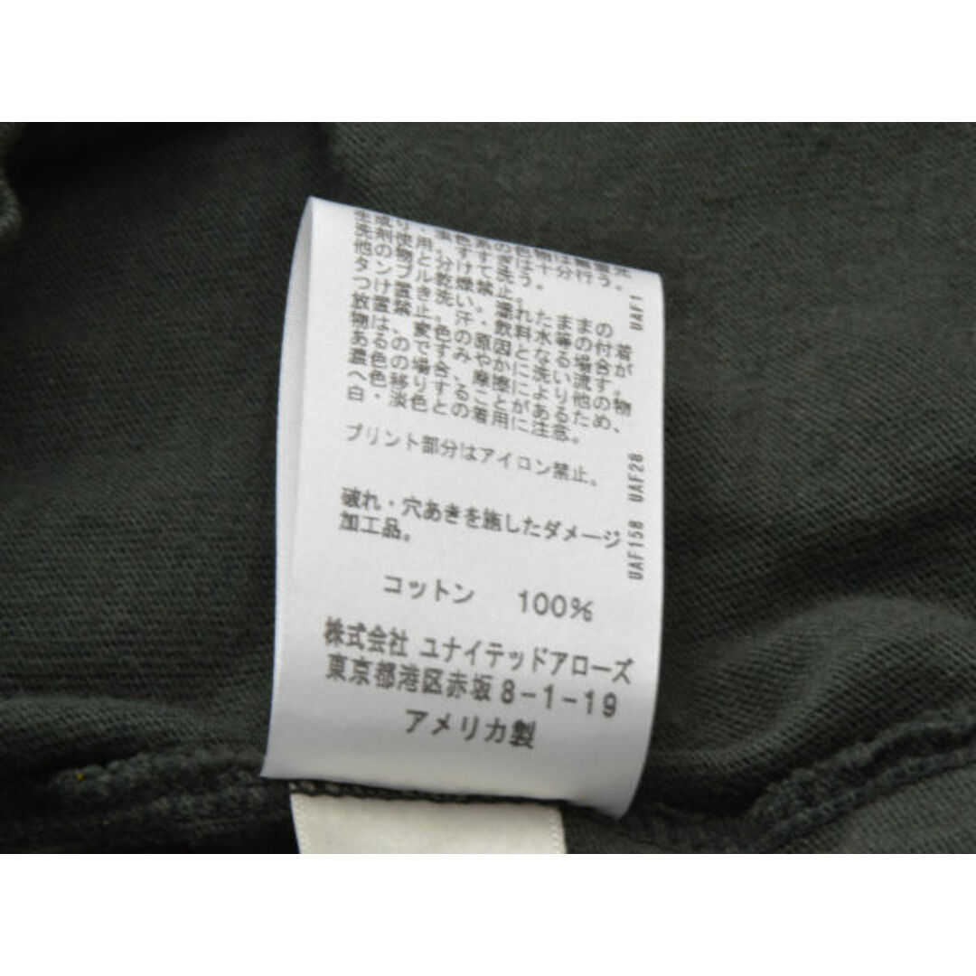UNITED ARROWS(ユナイテッドアローズ)のメイドウォーン MADE WORN ドゥロワー Drawer ロック Tシャツ/カットソー Sサイズ ブラック レディース F-S3943 レディースのトップス(Tシャツ(半袖/袖なし))の商品写真