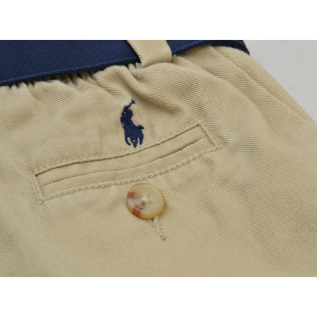 Ralph Lauren(ラルフローレン)のラルフローレン POLO RALPH LAUREN ショートパンツ 24M(90/50)サイズ ベージュ キッズ u_s F-S4104 キッズ/ベビー/マタニティのキッズ服女の子用(90cm~)(パンツ/スパッツ)の商品写真