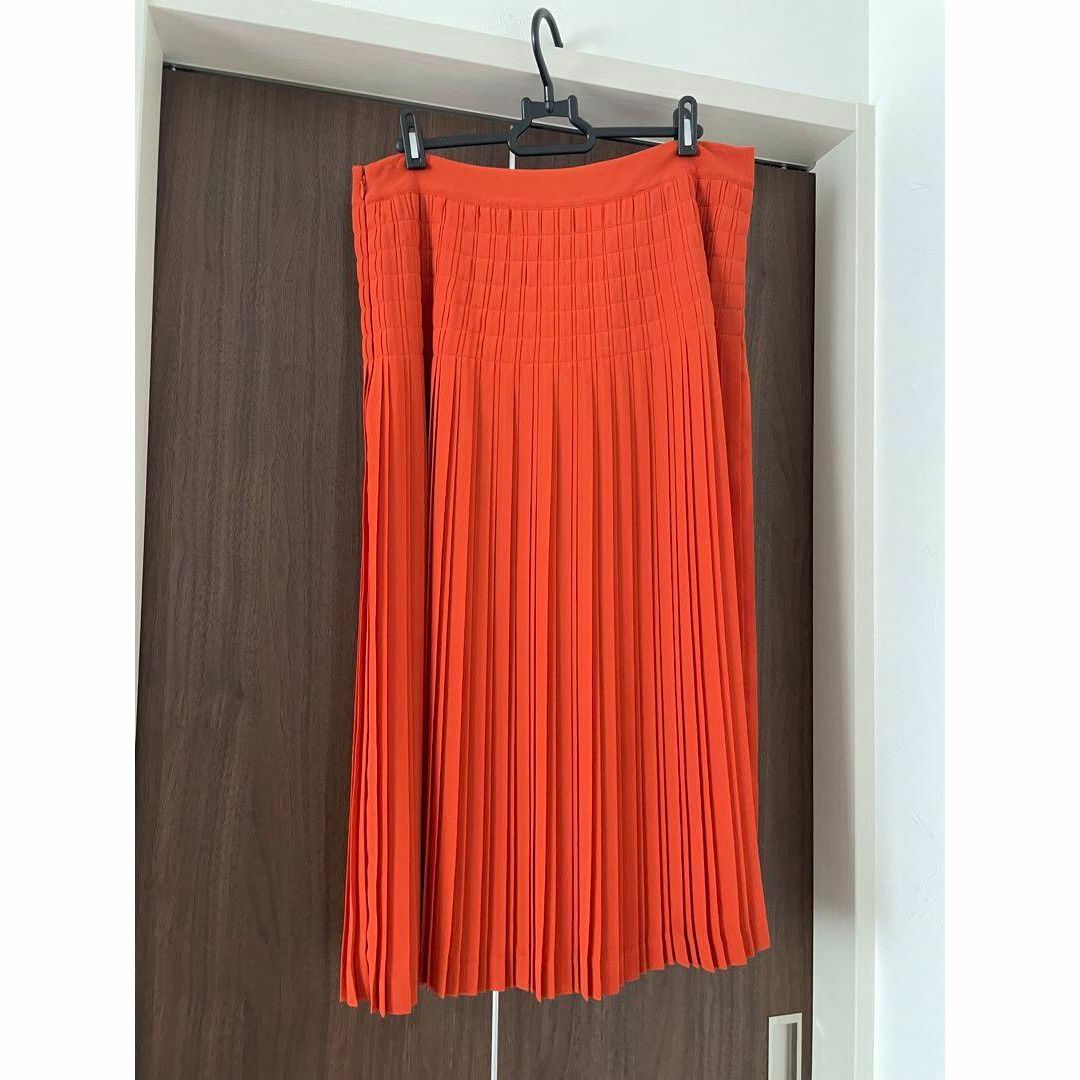 REISS(リース)のキャサリン妃御用達ブランドREISS リース 極美品 春夏プリーツスカート XL レディースのスカート(ロングスカート)の商品写真