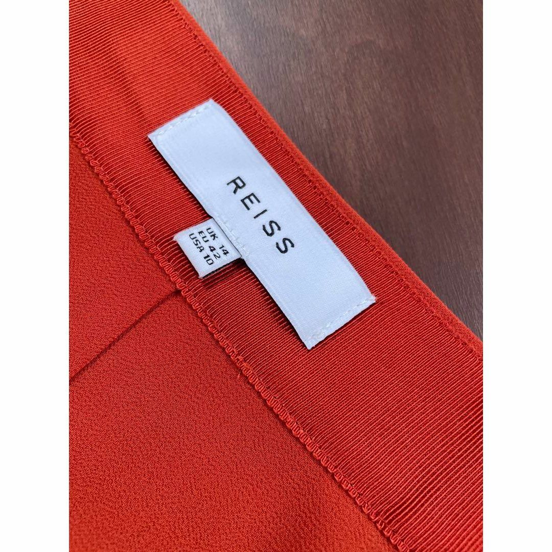 REISS(リース)のキャサリン妃御用達ブランドREISS リース 極美品 春夏プリーツスカート XL レディースのスカート(ロングスカート)の商品写真