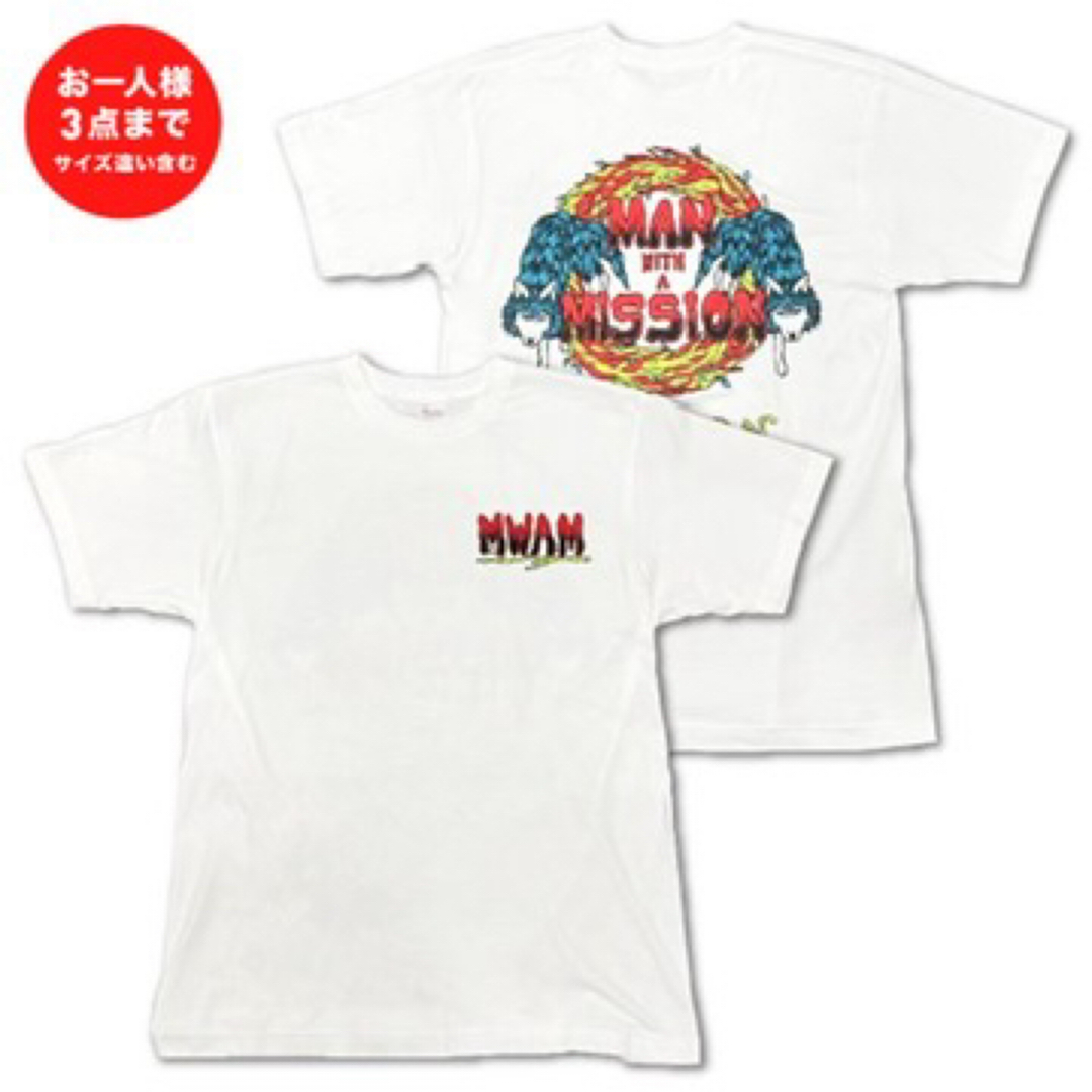 MAN WITH A MISSION  Wreath Tシャツ メンズのトップス(Tシャツ/カットソー(半袖/袖なし))の商品写真