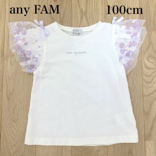 エニィファム(anyFAM)のanyFAM  エニィファム　キッズ　Tシャツ　チュール　100cm (Tシャツ/カットソー)