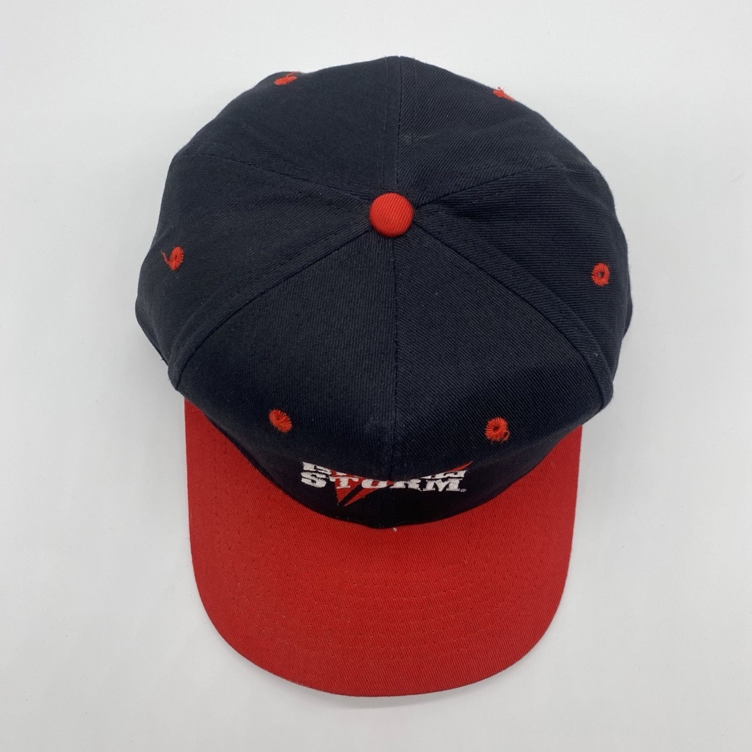 VINTAGE(ヴィンテージ)の90s　ヴィンテージ　企業もの　刺繍ロゴ　2トーンカラーキャップ　スナップバック メンズの帽子(キャップ)の商品写真