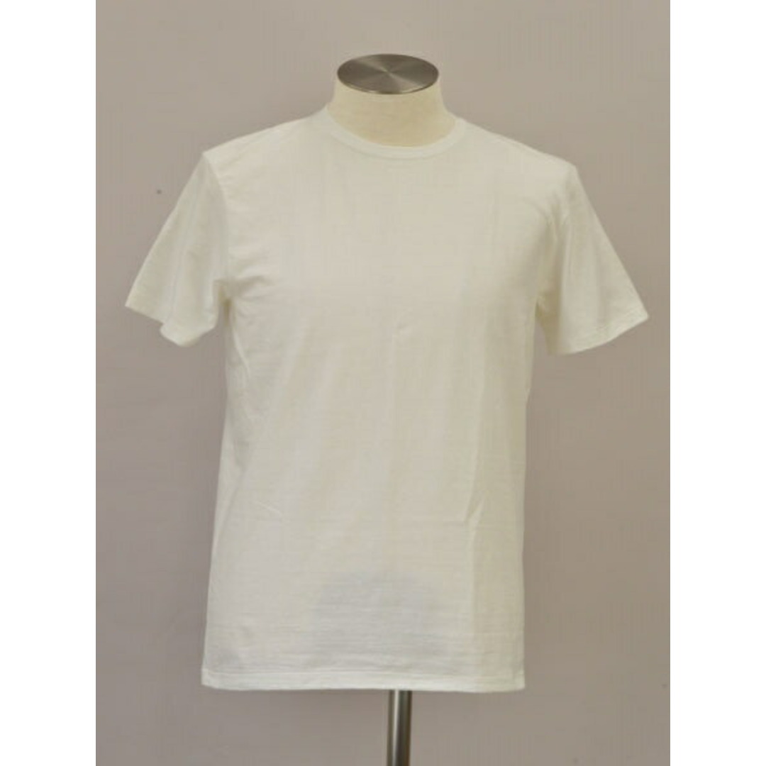 ヤエカ STOCK YAECA 32023 コットン Tシャツ/カットソー 半袖 Mサイズ オフホワイト(OFF WHITE) メンズ j_p F-S4393 メンズのトップス(Tシャツ/カットソー(半袖/袖なし))の商品写真