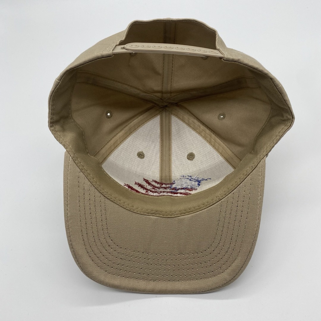 VINTAGE(ヴィンテージ)の90s　ヴィンテージ　星条旗　USA製　刺繍ロゴ　ベースボールキャップ　スナップ メンズの帽子(キャップ)の商品写真