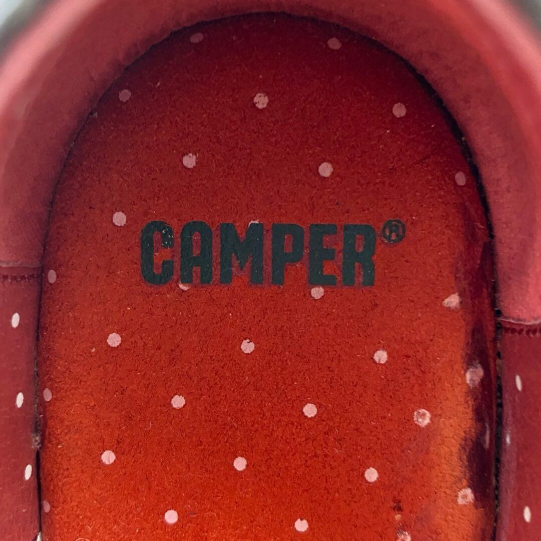 CAMPER(カンペール)の4e16 CAMPER カンペール レザースリッポン ストラップサンダル レザーシューズ 35 ブラウン レディース 靴 レディースの靴/シューズ(サンダル)の商品写真