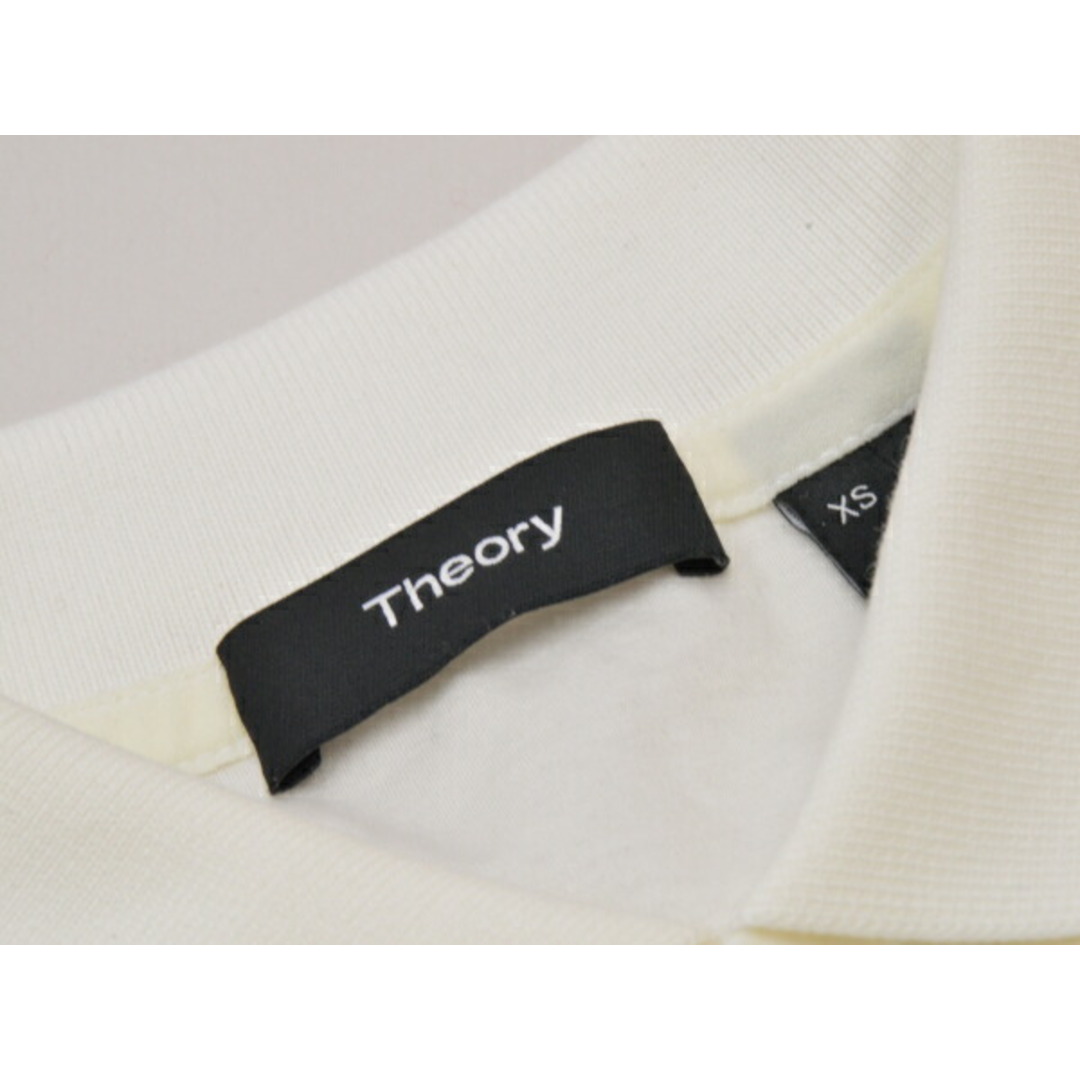 theory(セオリー)のセオリー Theory ポロシャツ 半袖 BOYD TC/TERTIARY コットン XSサイズ ホワイト メンズ u_s F-S4445 メンズのトップス(ポロシャツ)の商品写真