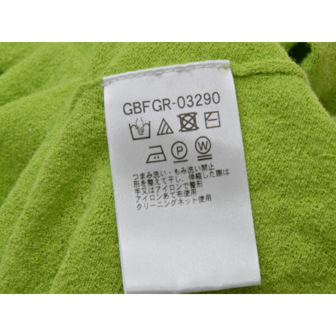 シビラ Sybilla カットソー  SSサイズ ライトグリーン レディース e_u F-S4453 レディースのトップス(Tシャツ(半袖/袖なし))の商品写真