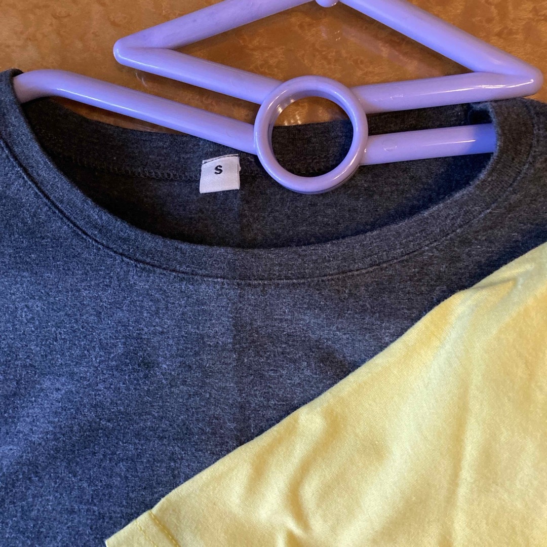 MUJI (無印良品)(ムジルシリョウヒン)の無印のティシャツ2枚 メンズのトップス(Tシャツ/カットソー(半袖/袖なし))の商品写真