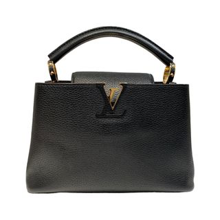 ルイヴィトン(LOUIS VUITTON)の　ルイ・ヴィトン LOUIS VUITTON カプシーヌBB Ｍ94755 ブラック トリヨン レディース ハンドバッグ(ハンドバッグ)