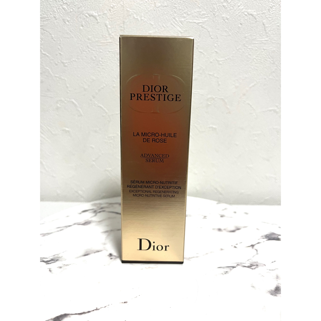 Christian Dior(クリスチャンディオール)のDior プレステージ マイクロ ユイルドローズ セラム75ミリ新品 コスメ/美容のスキンケア/基礎化粧品(美容液)の商品写真