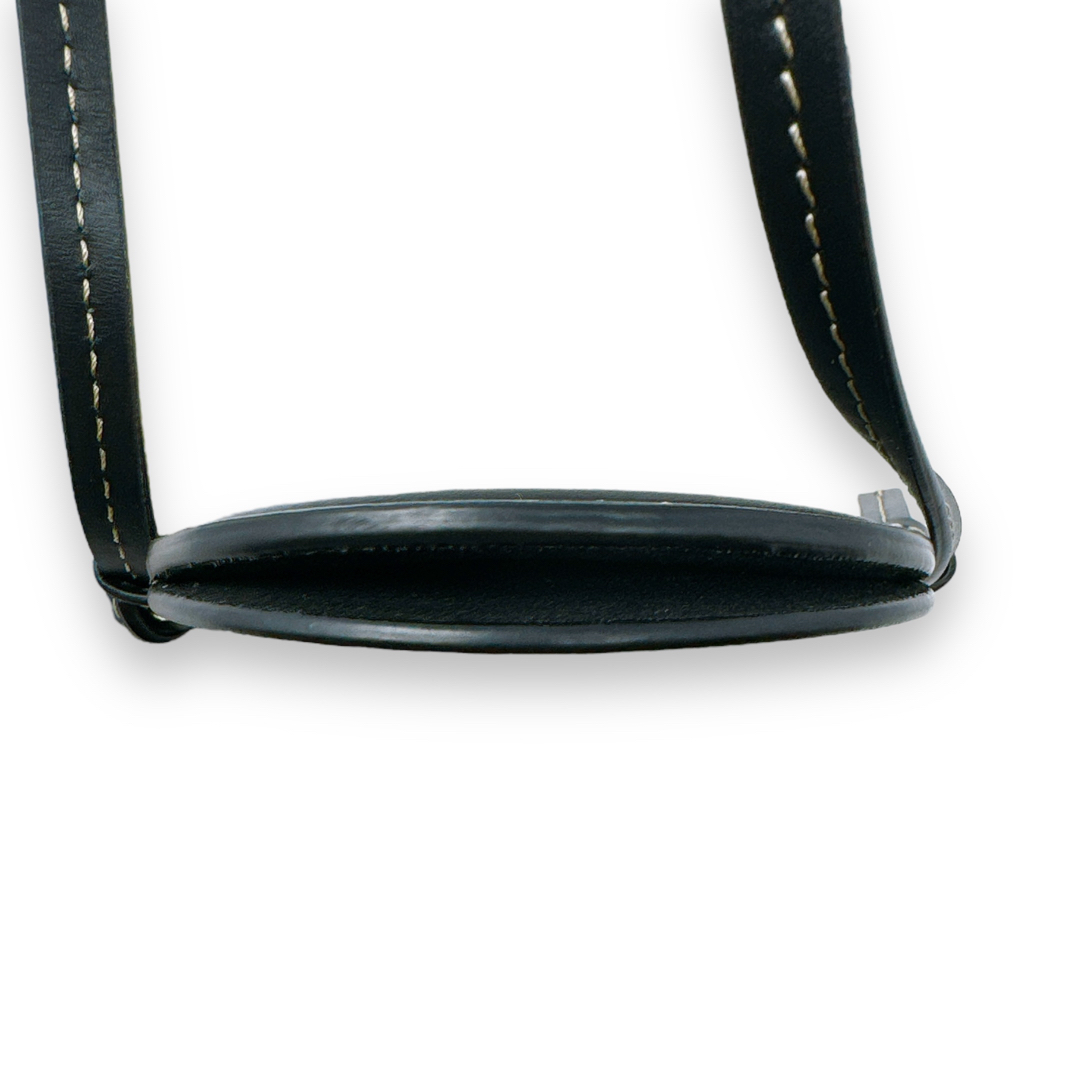 FENDI(フェンディ)のフェンディ フォンポーチ オーロック レザー ブラック 黒 ショルダーバッグ レディースのバッグ(ショルダーバッグ)の商品写真