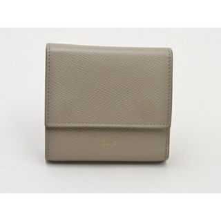 セリーヌ(celine)のセリーヌ CELINE スモール トリフォールドウォレット グレインドカーフレザー 10B573BEL 10BL ぺブル レディース su_p e_u F-ST2118(財布)