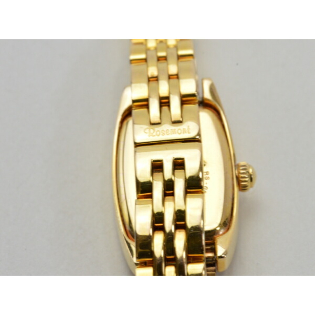 Rosemont(ロゼモン)のロゼモン Rosemont RS-003 腕時計 3気圧防水 ホワイト文字盤 SS ゴールド レディース e_u F-WT329 レディースのファッション小物(腕時計)の商品写真