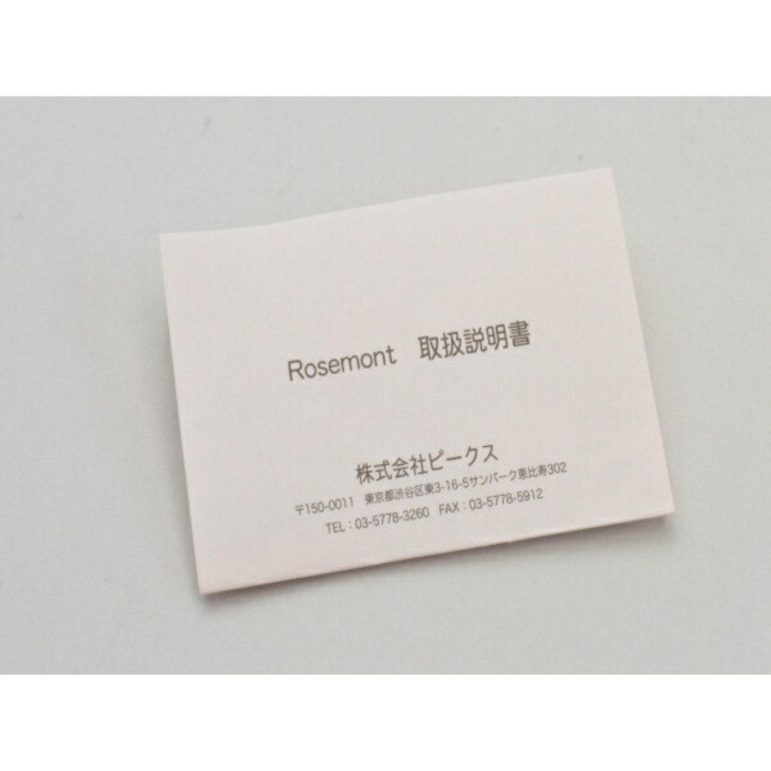 Rosemont(ロゼモン)のロゼモン Rosemont RS-003 腕時計 3気圧防水 ホワイト文字盤 SS ゴールド レディース e_u F-WT329 レディースのファッション小物(腕時計)の商品写真