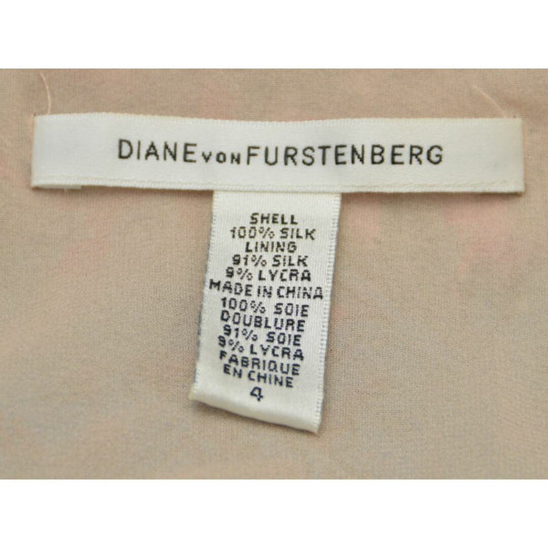 DIANE von FURSTENBERG(ダイアンフォンファステンバーグ)のダイアンフォンファステンバーグ DIANE von FURSTENBERG DAISY DRESS シルク ワンピース 4サイズ マルチカラー レディース F-YA149 レディースのワンピース(ミニワンピース)の商品写真