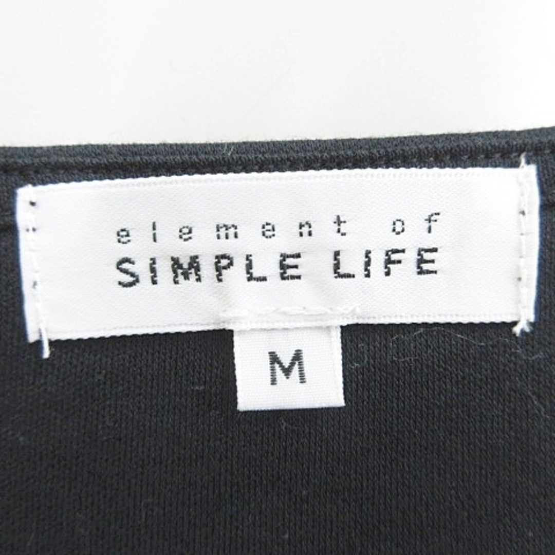 other(アザー)のelement of SIMPLE LIFE カットソー 長袖 綿 ブラック M レディースのトップス(カットソー(長袖/七分))の商品写真