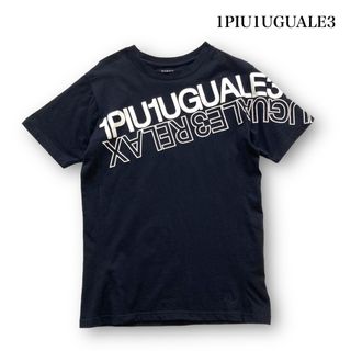 【1PIU1UGUALE3 RELAX】ウノピュウ ラバープリント 半袖Tシャツ