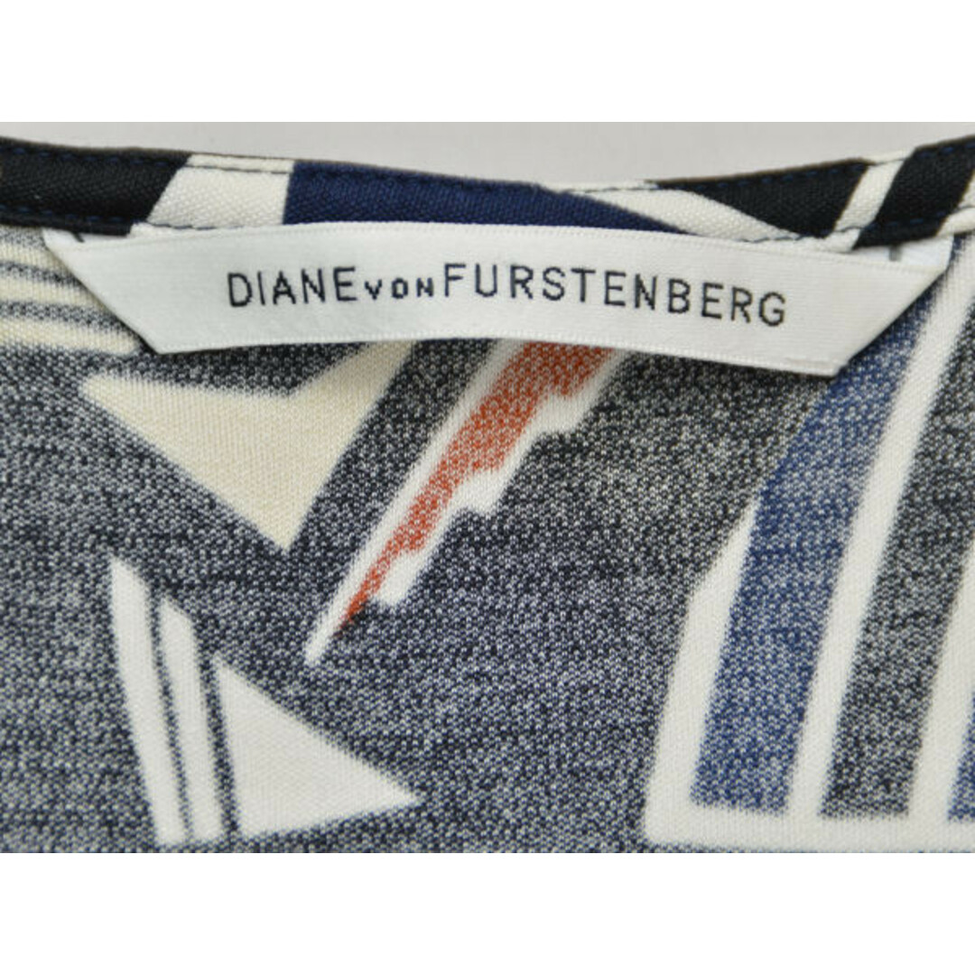 DIANE von FURSTENBERG(ダイアンフォンファステンバーグ)のダイアンフォンファステンバーグ DIANE von FURSTENBERG ワンピース 8サイズ 総柄 マルチカラー レディース F-YA268 レディースのワンピース(ミニワンピース)の商品写真