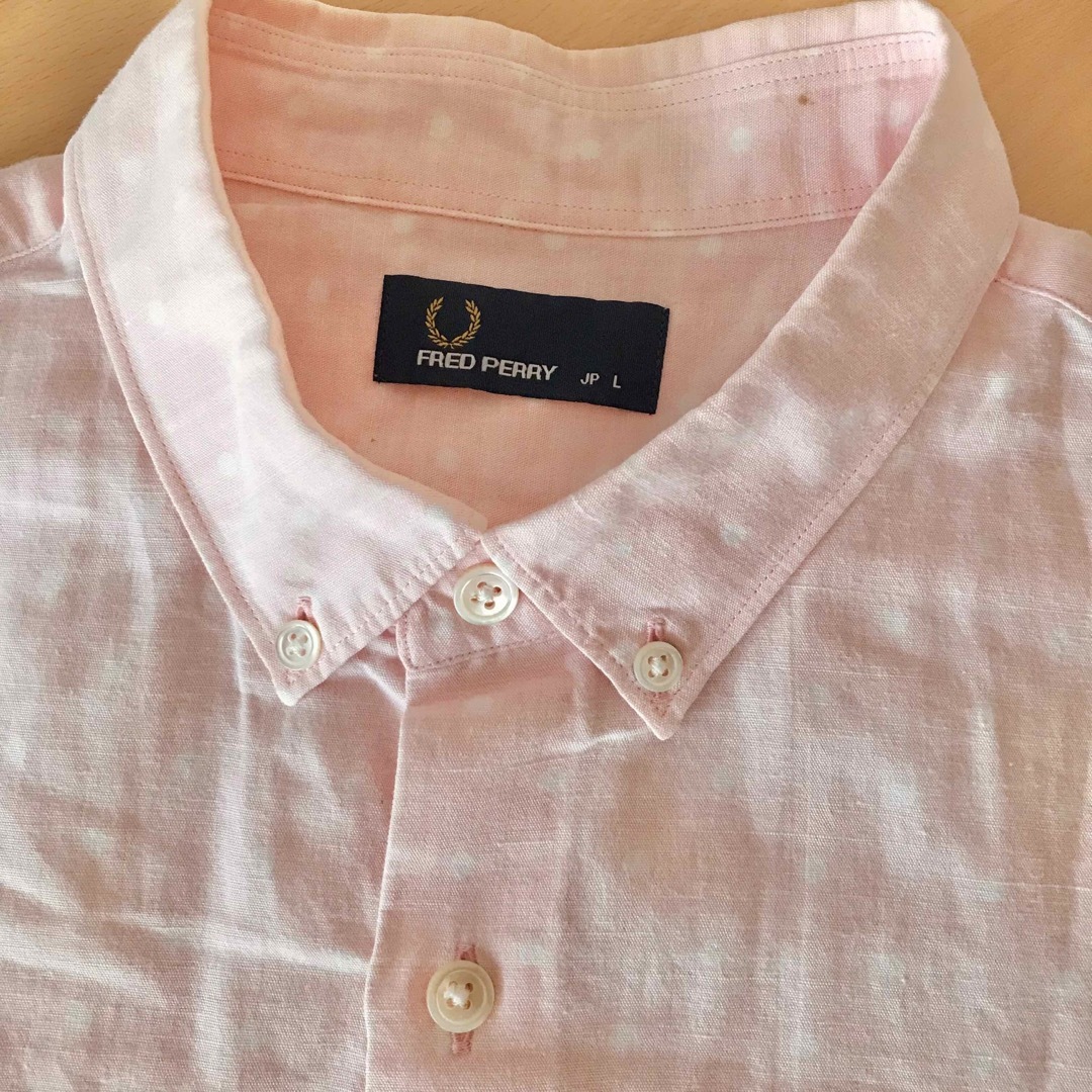 FRED PERRY(フレッドペリー)のフレッドペリー　半袖シャツ　春夏　BDシャツ メンズのトップス(シャツ)の商品写真