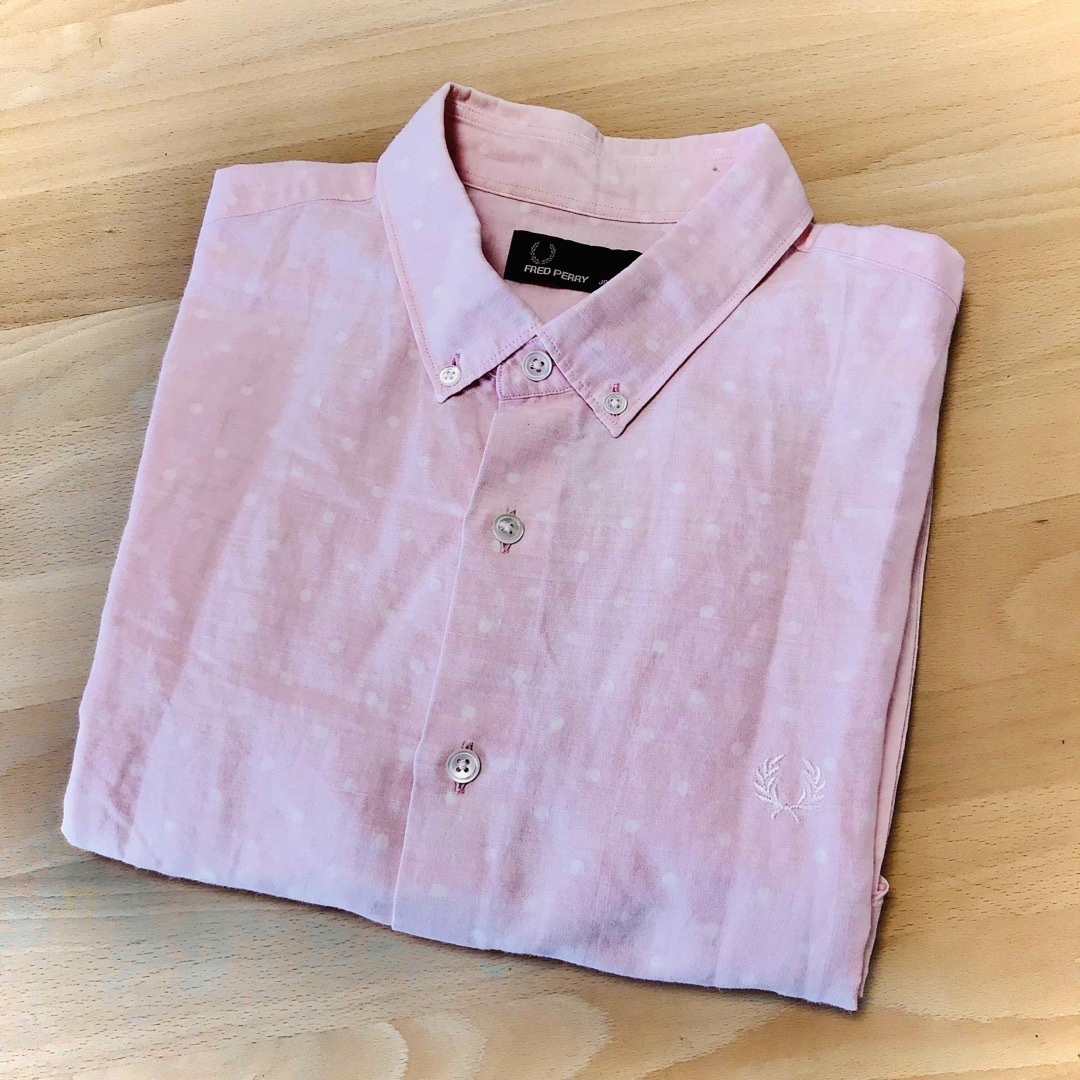 FRED PERRY(フレッドペリー)のフレッドペリー　半袖シャツ　春夏　BDシャツ メンズのトップス(シャツ)の商品写真