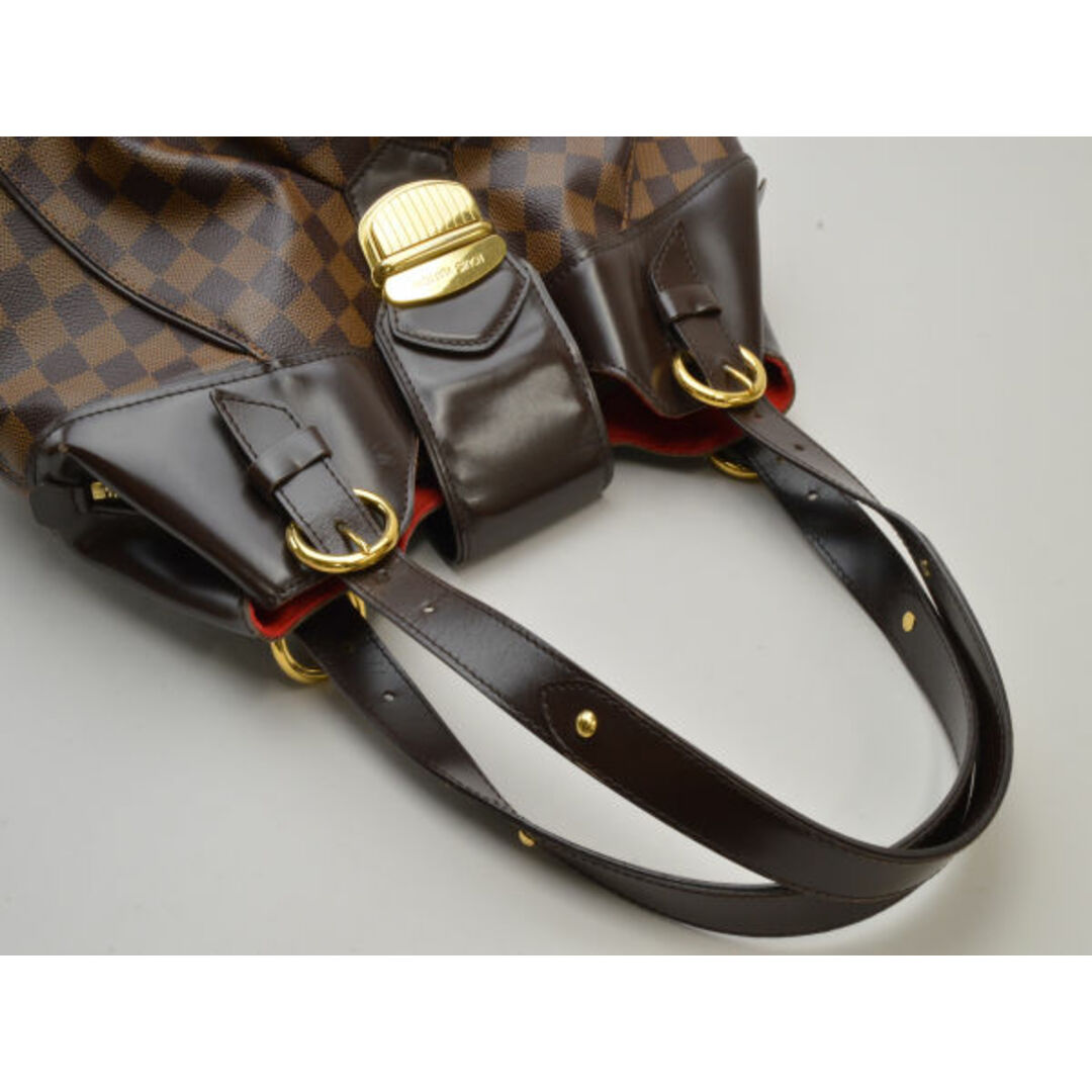 LOUIS VUITTON(ルイヴィトン)のルイヴィトン LOUIS VUITTON ダミエ システィナPM ハンドバッグ/肩掛けショルダー N41542 エベヌ レディース e_u su_p F-YA315 レディースのバッグ(ハンドバッグ)の商品写真