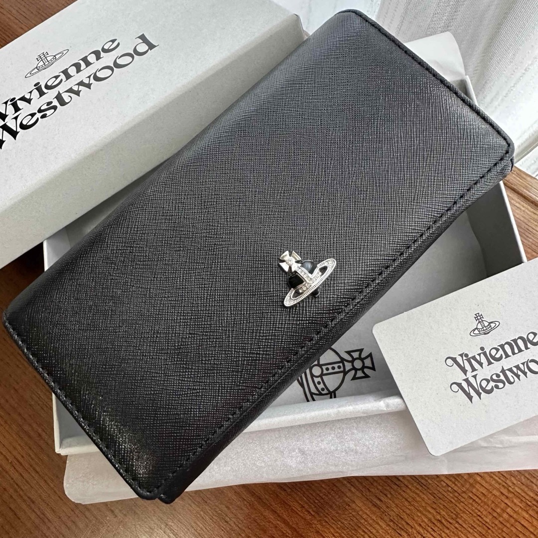 Vivienne Westwood(ヴィヴィアンウエストウッド)の激レア完売/VivienneWestwood ディアマンテハート長財布 レディースのファッション小物(財布)の商品写真