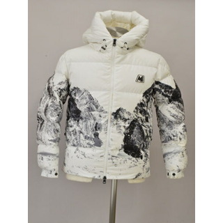 モンクレール(MONCLER)のモンクレール MONCLER CHABERTON ダウンジャケット フード 0サイズ ホワイト メンズ e_u F-YA428(ダッフルコート)