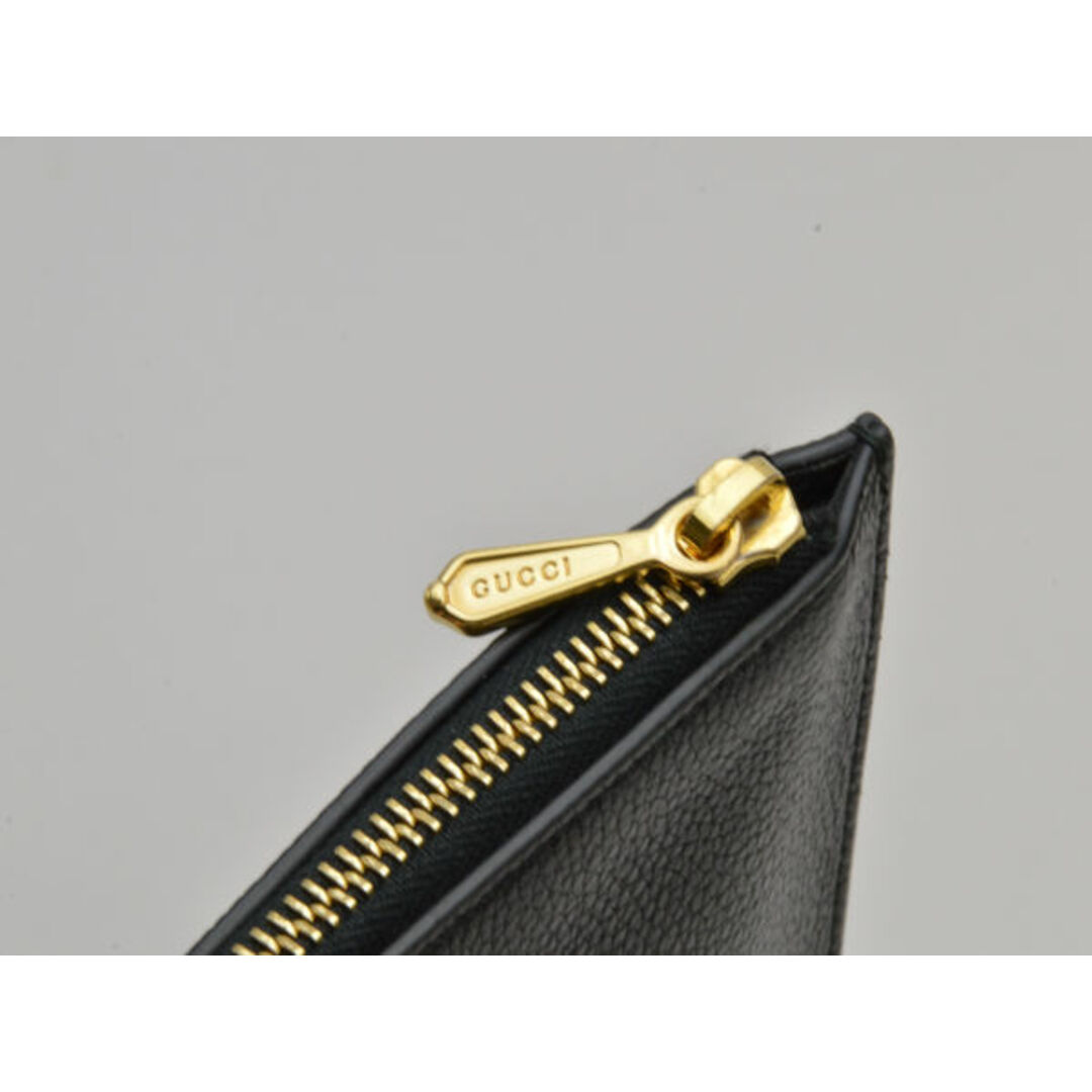 Gucci(グッチ)のグッチ GUCCI レザー クラッチバッグ GGロゴ ZUMI Grainy Leather Clutch ズゥミ 570728 493075 ブラック メンズ su_p e_u F-YA467 メンズのバッグ(セカンドバッグ/クラッチバッグ)の商品写真