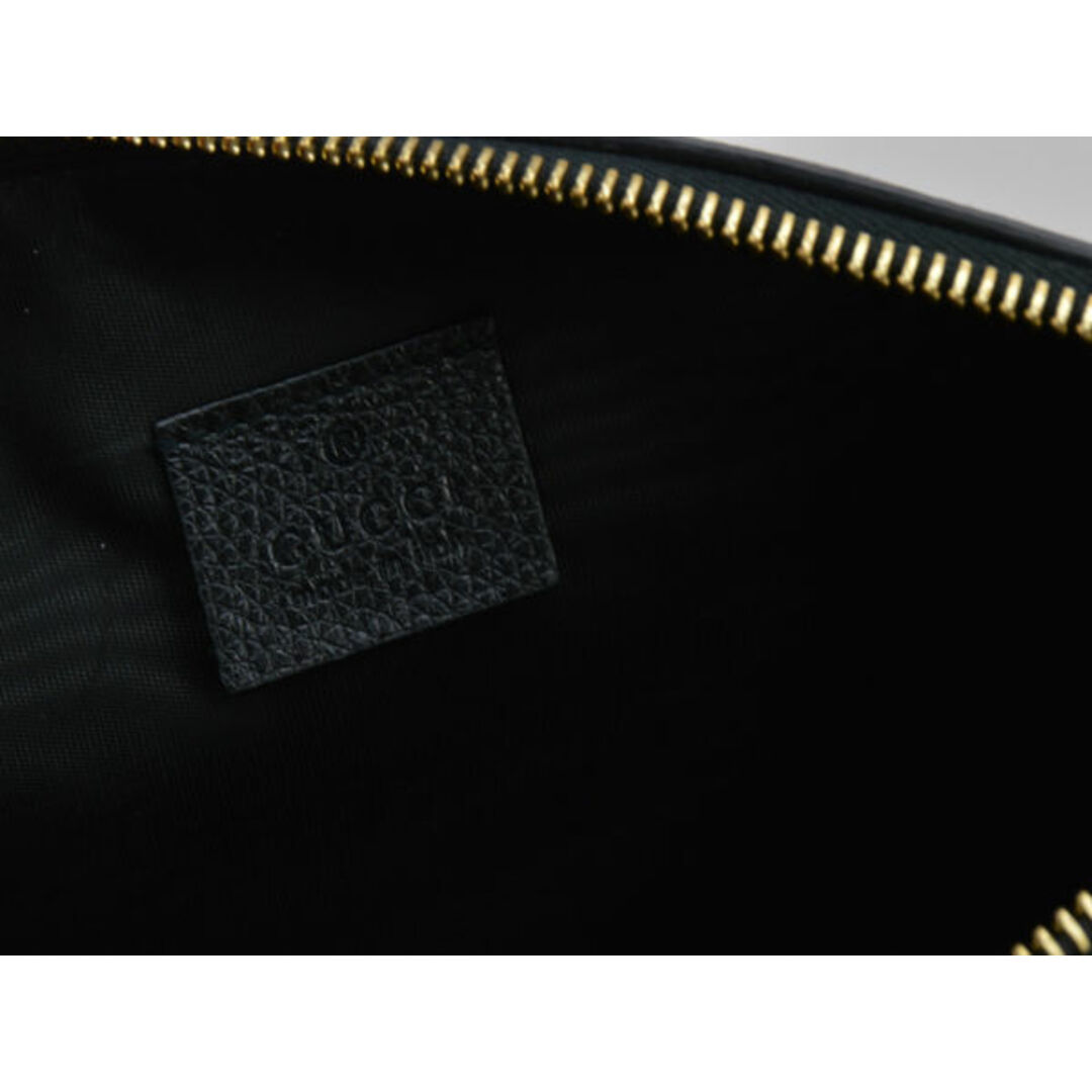 Gucci(グッチ)のグッチ GUCCI レザー クラッチバッグ GGロゴ ZUMI Grainy Leather Clutch ズゥミ 570728 493075 ブラック メンズ su_p e_u F-YA467 メンズのバッグ(セカンドバッグ/クラッチバッグ)の商品写真