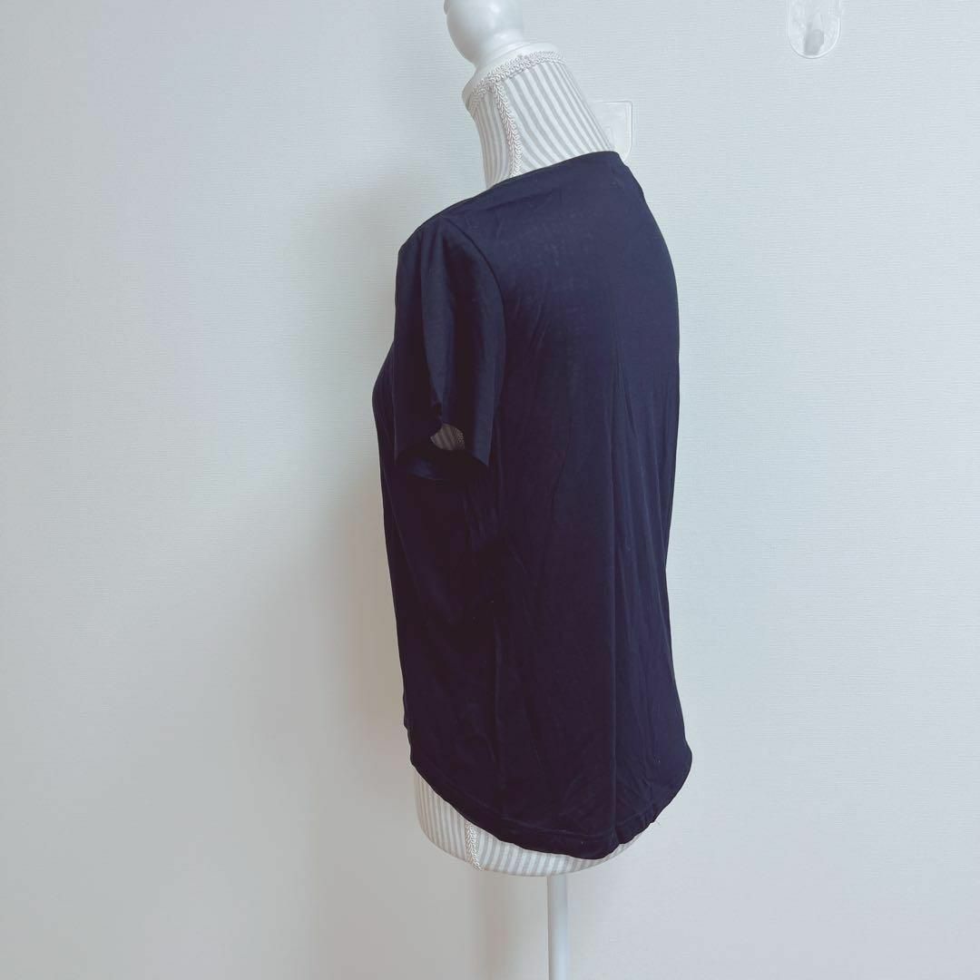 SLOBE IENA(スローブイエナ)のスローブイエナ　テンセルTシャツ　日本製　サラサラ生地　シンプル　無地　大人っぽ レディースのトップス(Tシャツ(半袖/袖なし))の商品写真