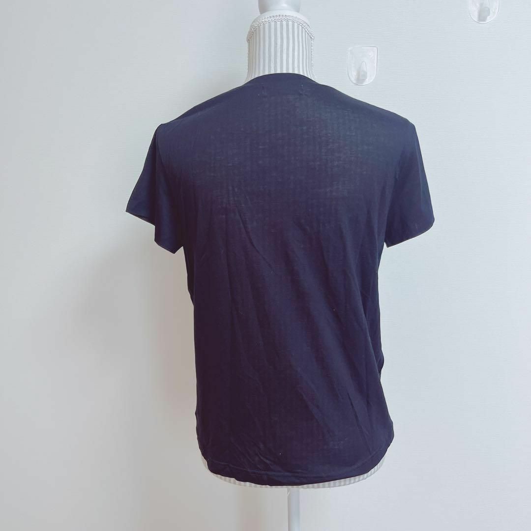 SLOBE IENA(スローブイエナ)のスローブイエナ　テンセルTシャツ　日本製　サラサラ生地　シンプル　無地　大人っぽ レディースのトップス(Tシャツ(半袖/袖なし))の商品写真