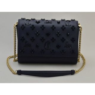 クリスチャンルブタン(Christian Louboutin)のクリスチャンルブタン Christian Louboutin チェーンショルダーバッグ PALOMA CLUTCH CALF EMP/SP 紺 レディース su_p e_u F-YA516(ショルダーバッグ)