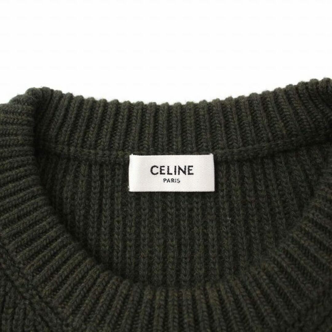 celine(セリーヌ)のCELINE Hedi Slimane レオパードエンブロイダリー ニット メンズのトップス(ニット/セーター)の商品写真