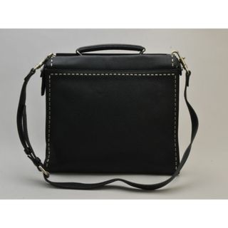 フェンディ(FENDI)のフェンディ FENDI ビジネスバッグ ブリーフケース レザー N°49-48-16748 7VA406 ブラック シルバー金具 メンズ su_p e_u F-YA536(ビジネスバッグ)